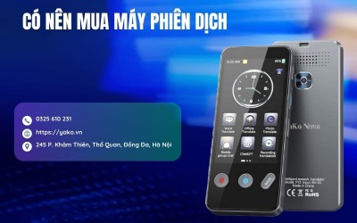 Có nên mua máy phiên dịch? Những lợi ích nổi bật của máy thông dịch