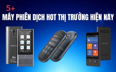 TOP 5 Máy Phiên Dịch Mini TỐT Hiện Nay - Chính Hãng, Dịch Thuật Chuẩn Xác