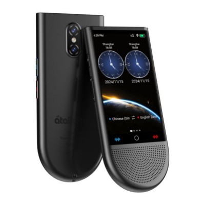 Máy Phiên Dịch ATalk Pro S | Dịch Tự Động 148 Ngôn Ngữ - Không Cẩn Bấm Nút - Không Cần Chạm