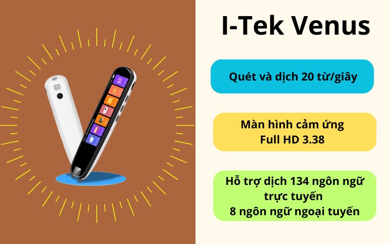 Bút Dịch Ngôn Ngữ I-Tek Venus
