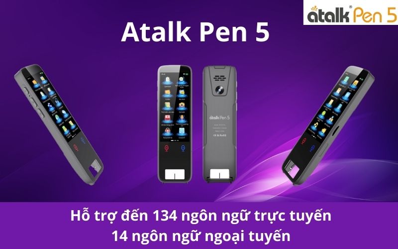 Bút Dịch Thuật Ngôn Ngữ Thông Minh Atalk Pen 5