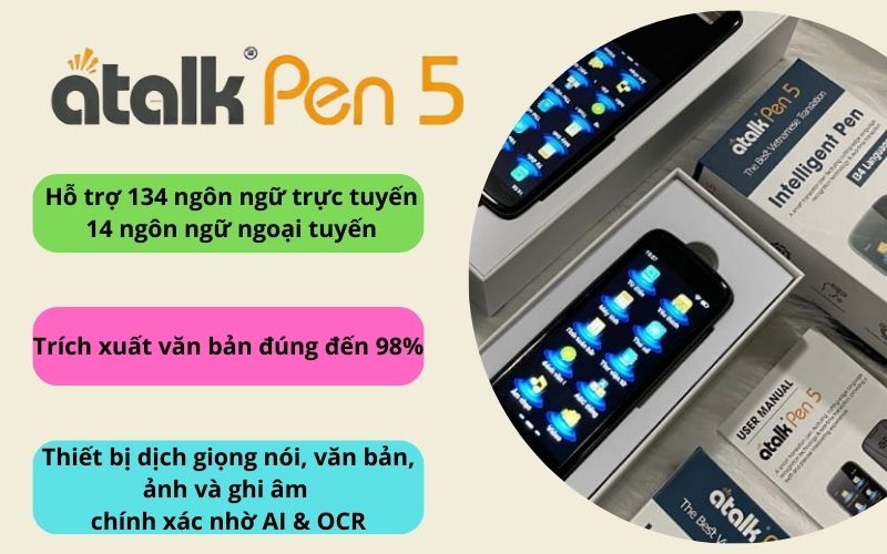 Bút Dịch Thuật Atalk Pen 5