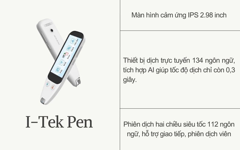Bút Dịch Tiếng Trung I-Tek Pen