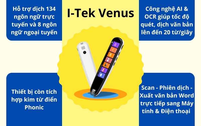 Bút Phiên Dịch I-Tek Venus