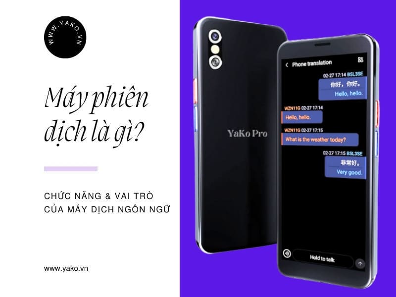Máy Phiên Dịch Là Gì