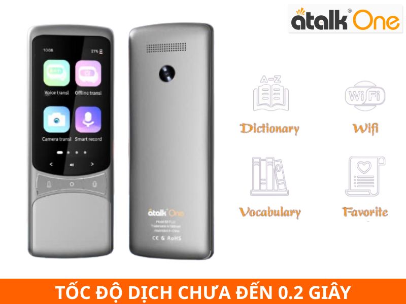 máy phiên dịch cầm tay ATalk One máy phiên dịch cầm tay ATalk One