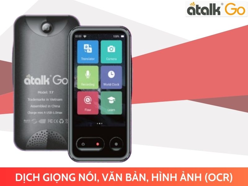Máy thông dịch tiếng Anh sang tiếng Việt ATalk Go Máy thông dịch tiếng Anh sang tiếng Việt ATalk Go