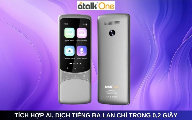 Máy Dịch Đa Ngôn Ngữ ATalk One Máy Dịch Đa Ngôn Ngữ ATalk One
