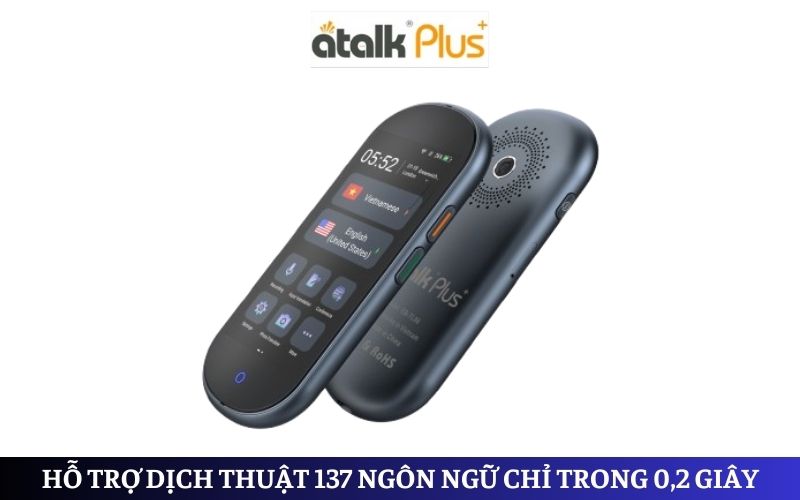 ATalk Plus+ - Máy Dịch Tiếng Bồ Đào Nha ATalk Plus+ - Máy Dịch Tiếng Bồ Đào Nha
