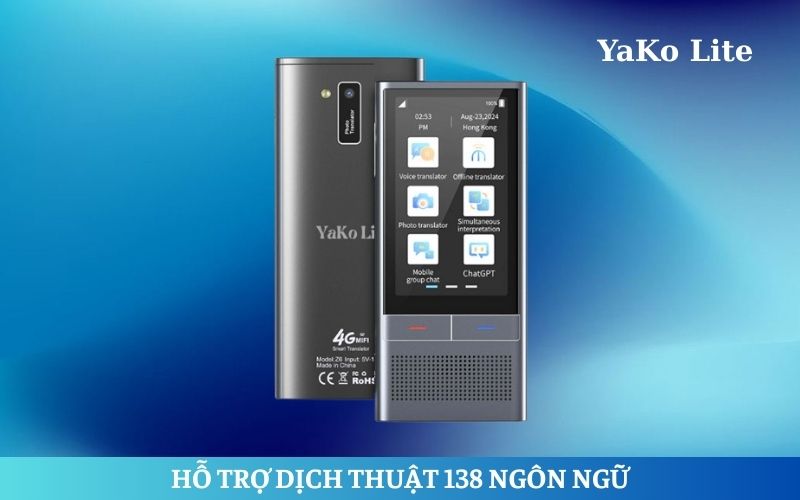 Máy Dịch Ngôn Ngữ Bồ Đào Nha YaKo Lite Máy Dịch Ngôn Ngữ Bồ Đào Nha YaKo Lite