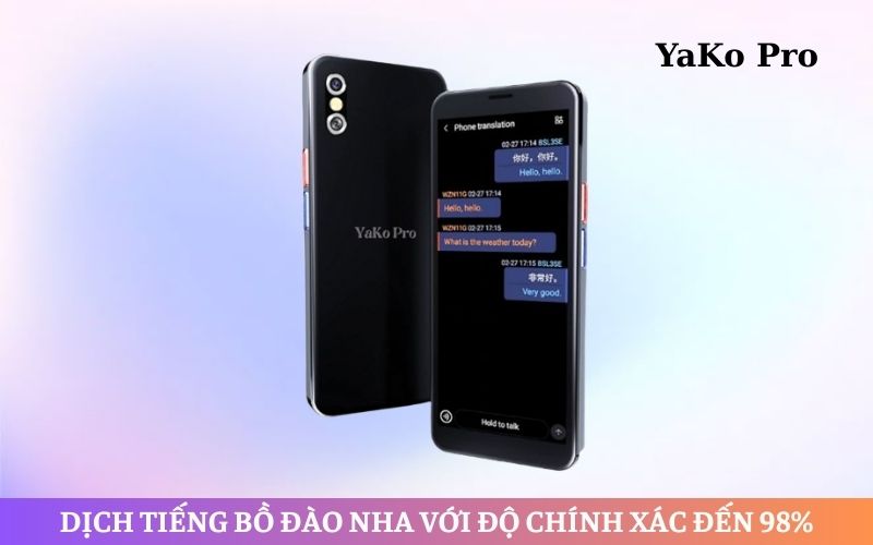 YaKo Pro - Thiết Bị Dịch Tiếng Bồ Đào Nha Vượt Trội YaKo Pro - Thiết Bị Dịch Tiếng Bồ Đào Nha Vượt Trội