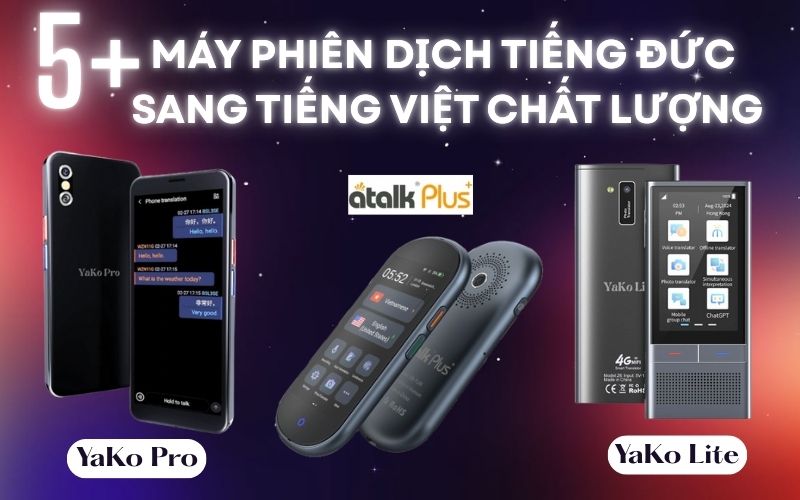 5+ Máy phiên dịch tiếng Đức sang tiếng Việt chất lượng 5+ Máy phiên dịch tiếng Đức sang tiếng Việt chất lượng