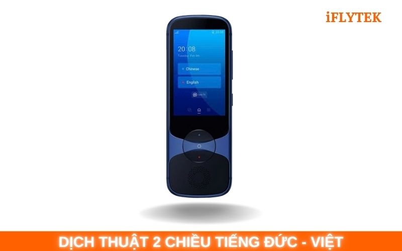 Máy Dịch 2 Chiều Tiếng Đức - Việt iFLYTEK Máy Dịch 2 Chiều Tiếng Đức - Việt iFLYTEK