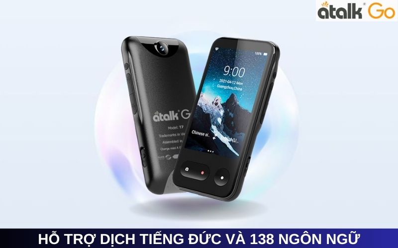 Máy Dịch Tiếng Đức ATalk Go Máy Dịch Tiếng Đức ATalk Go