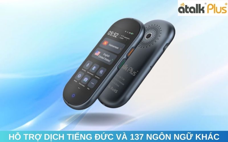 Máy Phiên Dịch Tiếng Đức ATalk Plus+ Máy Phiên Dịch Tiếng Đức ATalk Plus+