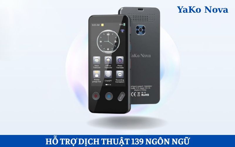Thiết Bị Dịch Đa Ngôn Ngữ YaKo Nova