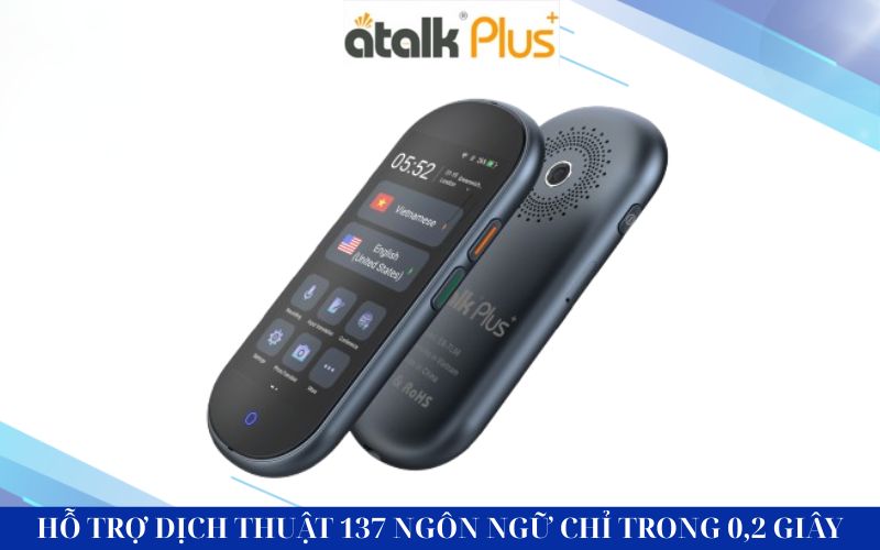ATalk Plus+ - Máy Dịch Tiếng Myanmar Thông Minh ATalk Plus+ - Máy Dịch Tiếng Myanmar Thông Minh