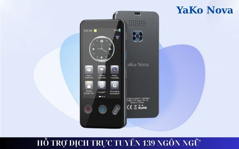 Máy Chuyển Đổi Ngôn Ngữ Myanmar YaKo Nova Máy Chuyển Đổi Ngôn Ngữ Myanmar YaKo Nova