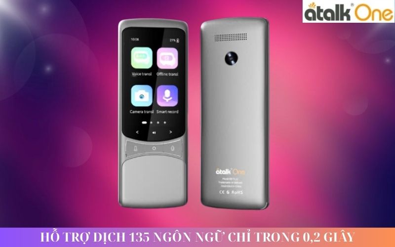 Máy Dịch 2 Chiều ATalk One Máy Dịch 2 Chiều ATalk One