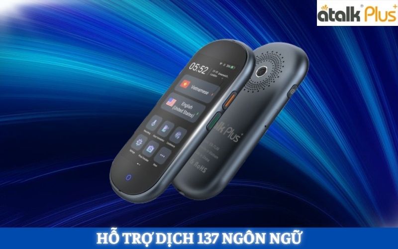 Máy Phiên Dịch Tiếng Pháp ATalk Plus+ Máy Phiên Dịch Tiếng Pháp ATalk Plus+