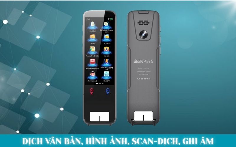 Bút Phiên Dịch Trực Tiếp Tiếng Việt ATalk Pen 5 Bút Phiên Dịch Trực Tiếp Tiếng Việt ATalk Pen 5