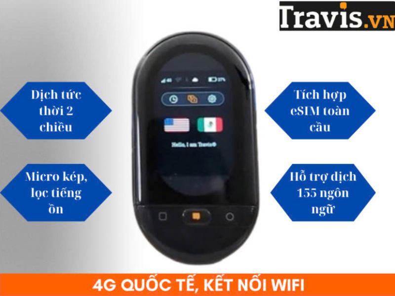 Máy dịch đa ngôn ngữ Travis Touch Go Máy dịch đa ngôn ngữ Travis Touch Go