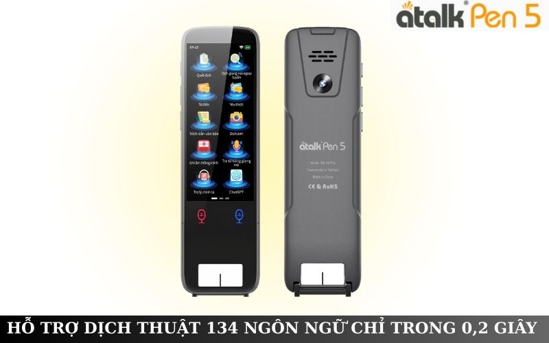 Bút Dịch Ngoại Ngữ ATalk Pen 5 Bút Dịch Ngoại Ngữ ATalk Pen 5