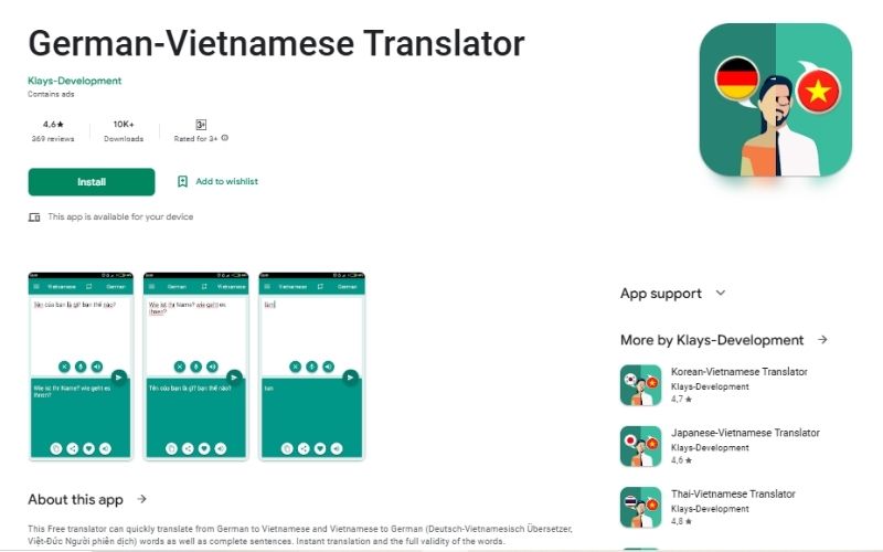 Việt - Đức - Phần Mềm Dịch Chuyên Biệt Dành Cho Người Việt