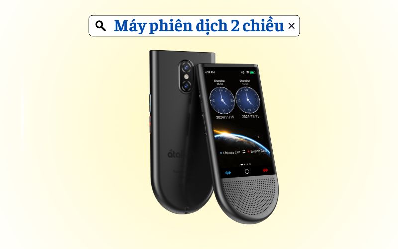 Máy Dịch Ngôn Ngữ Cầm Tay