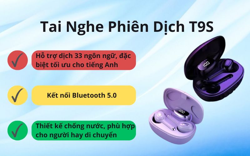 Tai Nghe Phiên Dịch T9S